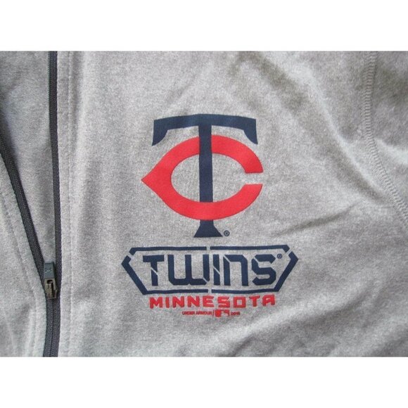 New W/ Tag Under Armour Minnesota Twins Full Zip Hoodie Jacket Sz L - Picture 1 of 9